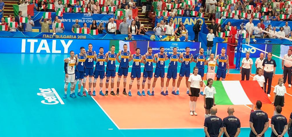 Pedrali unterstützt die Herrenvolleyball-wm